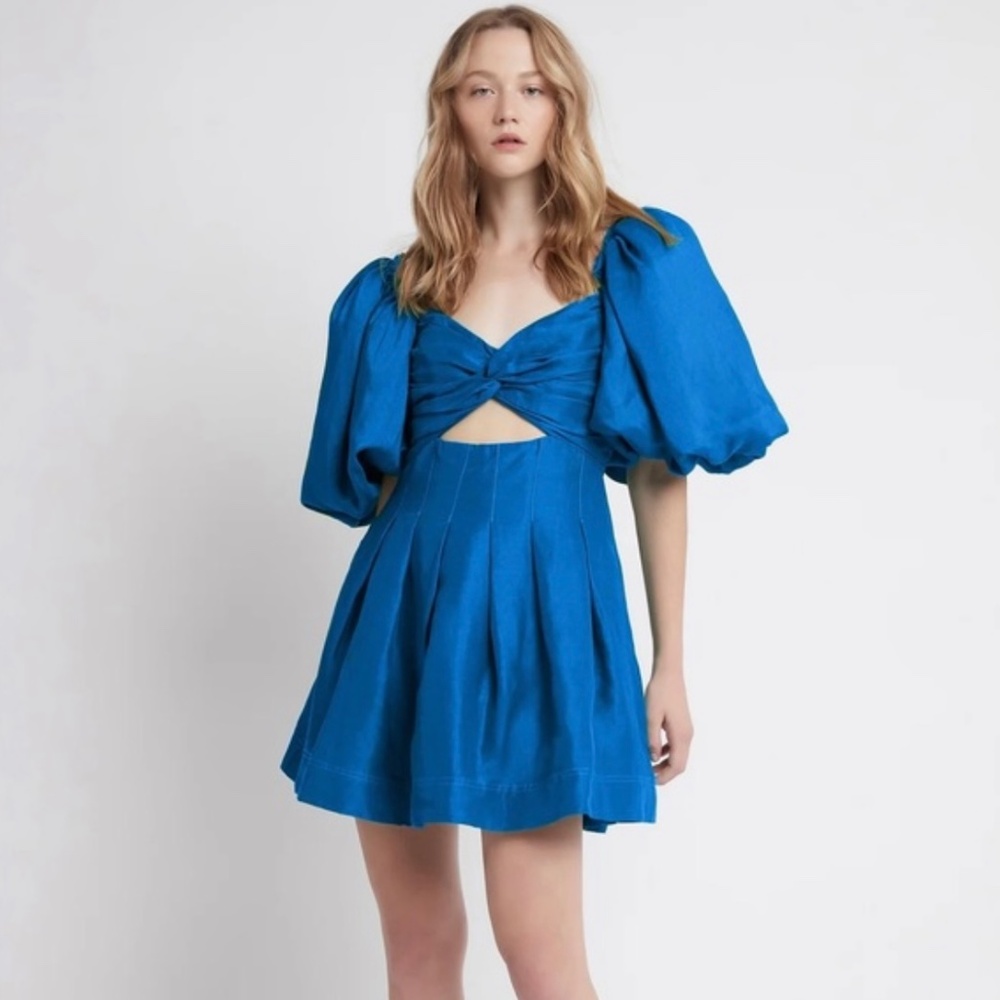 Aje dusk mini dress